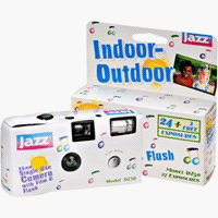 35MM One Time Use Camera with Flash & 400 speed color film