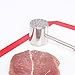 Meat Tenderizer Mallet / Hammer Tool - 304 Stainless Steel - Large Heavy Duty - Hanger Loop for Easy Storage