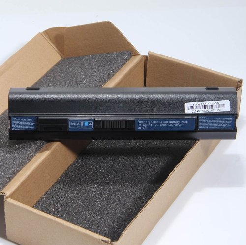 9 stall Battery for Acer Aspire One ZA3 ZG8 531 UM09A31 UM09A41 UM09A71 black(Replacement)