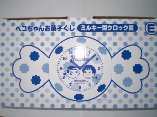 Peko-chan candy lottery milky type clock Award