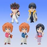 Rurouni Kenshin Figure Strap (Set of 4)
