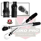 Professional Grade 1/2 30-150 Foot-Pound Automatic Adjustable Torque Wrench