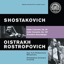 Dmitri Shostakovich: Violin Concerto, Op. 99; Cello Concerto, Op. 107