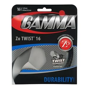 Gamma Zo Twist 16G Tennis String