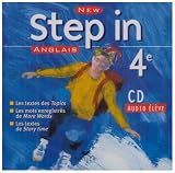 New Step In : Anglais, 4e LV1 (CD audio)
