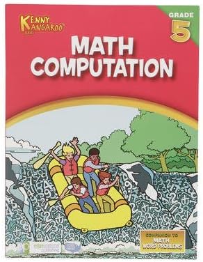 1 piece of 32PG GRADE 5 MATH WORKBOOK KENNY KANGAROO