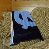 NCAA North Carolina Tar Heels 50-Inch-by-60-Inch Raschel Plush Throw "School Spirit" Design