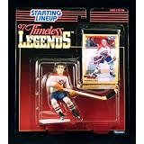 MAURICE RICHARD / MONTREAL CANADIENS 1997 Timeless Legends Kenner NHL Starting Lineup & Exclusive Collector Trading Card