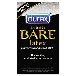 DUREX Avanti BARE Latex Condoms 36 ct