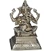 Sitting Statue Sri Ganesha Brass Figurine 6 inches