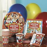 Under the Big Top Tableware and Invites