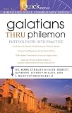 Galatians Thru Philemon: Putting Faith Into Practice (Quicknotes: Simplified Bible Commentary)