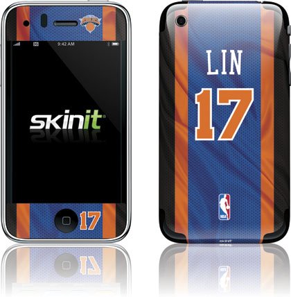 Skinit Jeremy Lin - New York Knicks #17 Vinyl Skin for Apple iPhone 3G / 3GS