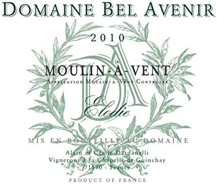 2010 Domaine Bel Avenir Moulin-a-Vent Elodie 750 mL