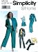 Plus-Size Shorts - Simplicity 5470 Sewing Pattern Pants Shorts Skirt Jacket Top Plus Size 26 - 32