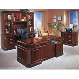 Oxmoor Merlot Cherry FourPiece Executive Office Suite