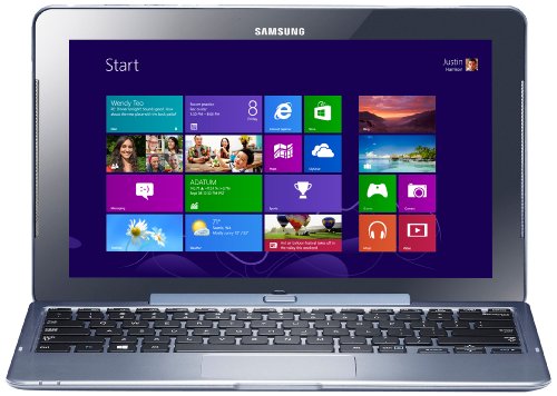 Samsung XE500 11.6-inch Touchscreen Convertible Laptop (Silver) - (Intel Atom Z2760 1.5GHz Processor, 2GB RAM, 64GB eMMC, WLAN, BT, Integrated Graphics, Windows 8) images0