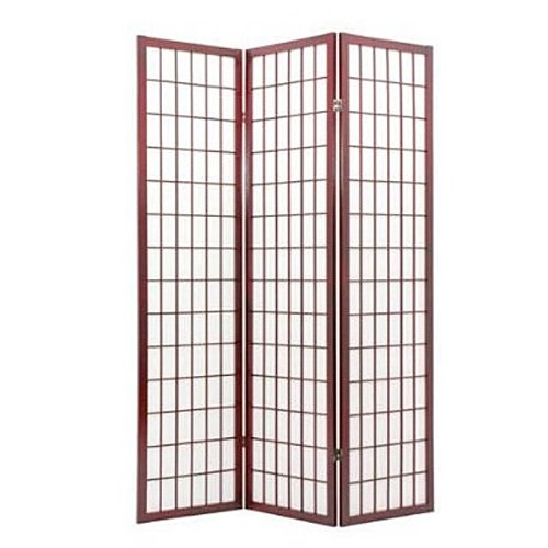 3panel Cappuccino Wood Shoji Screen Room Divider Your Special Deals