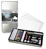 Deluxe Acrylic Paint Art Kit With Tin 14x7 51%2BOYGfjX L. SL160 Deluxe Acrylic Paint Art Kit With Tin 14x7