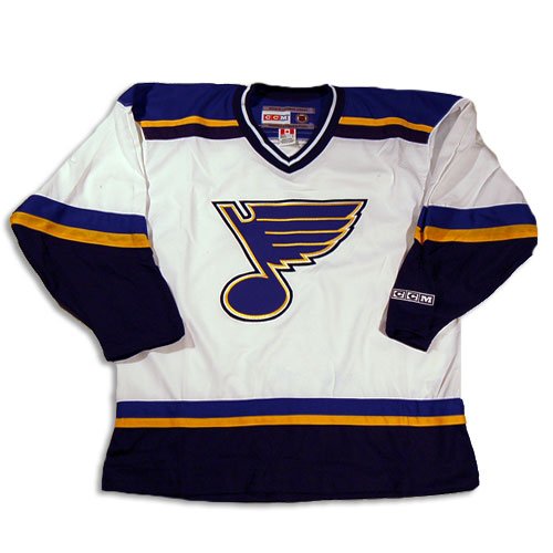 Buy St. Louis Blues Pre 2007 CCM White Replica Jersey