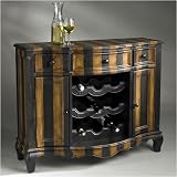 Butler Artist's Originals Console and Wine Rack in Parisian Stripe 8886046