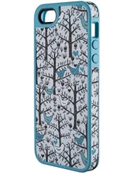 Wireless: Speck Products FabShell Fabric-Covered Case for iPhone 5 & 5S - Retail Packaging - LoveBirds Peacock Teal - Speck Products