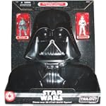Star Wars The Original Trilogy Collection Darth Vader Carry Case with 30 Slots, Straps and Character Name Labels Plus 2 Exclusive 4 Inch Tall Star Wars Action Figure - Boba Fett and Stormtrooper (All Other Figures Sold Separately)