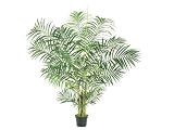 Pack of 2 Potted Artificial Silk Areca Palms 6 &acute; - B0034CI7BA