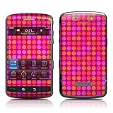 Pink Polka Dots Design Skin Decal Sticker for the Blackberry Storm 9530 Cell Phone