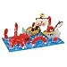 Nanoblock Kraken Attack Building Kit, Blue