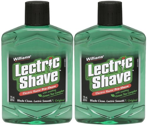 shaving cream for electric shaver:Lectric Shave Lotion Regular - 7 Oz