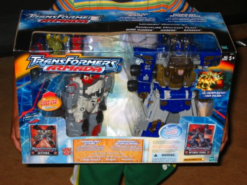 Transformers Armada Powerlinx Jetfire & Optimus Prime K-MART Exclusive