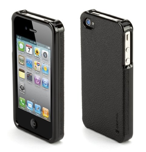 Elan Form Leather Case for iPhone 4 - Black