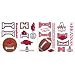 RoomMates RMK1049SCS University of Arkansas Peel & Stick Wall Decals