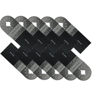 Versa-Tool MB10B 1-3/8-Inch Bi-Metal Universal Oscillating Saw Blade, 10 Pack