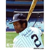 Paul Blair Autographed 8x10 Yankees Batting w/ 77,78 WSC