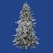 7.5' Frosted Wistler Fir Artificial Christmas Tree - Unlit