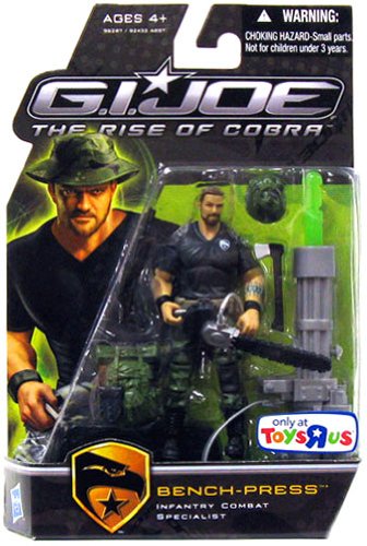 Bench Press Exclusive Action Figure - GI Joe Movie: Rise of Cobra