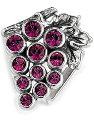 Lori Bonn Slide Charm (Feeling Grape-ful) - Swarovski Bonn Bons