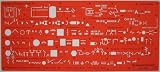 Sanitary Piping Water Installation Schematic Diagram Symbols Drawing Template Stencil