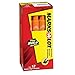AVERY Marks A Lot Permanent Markers, Large Desk-Style Size, Chisel Tip, Water and Wear Resistant, 12 Orange Markers (08883)