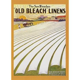 S1357 SMALL OLD BLEACH LINES METAL ADVERTISING WALL SIGN RETRO ART