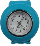 Acczilla Slap Watch - Silicone Slap On Watch - Aqua Blue - Childrens Size