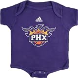 Phoenix Suns Newborn Team Logo Foldover Neck Creeper