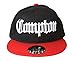 Academy Compton Snapback Hat Black/Red
