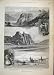 1889 SKETCHES IN BOHEMIA PILSEN PRAGUE OYBIN ELBE PRINT