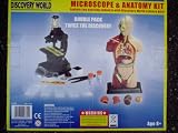 Kitchen & Housewares : DISCOVERY WORLD MICROSCOPE AND ANATOMY KIT [Toy]