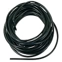 Black Pleather Faux Leather Beading Bead Cord 2mm 3M