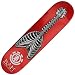 Element Guitar - Bam Margera Skateboard Deck - 7.5 in. x 31.25 in. - Red Foil