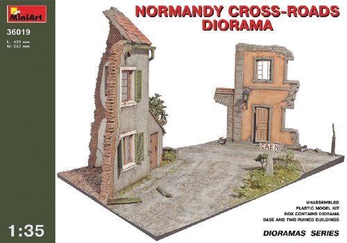 Imagen principal de MiniArt 36019 - Diorama Intersección de Normandía